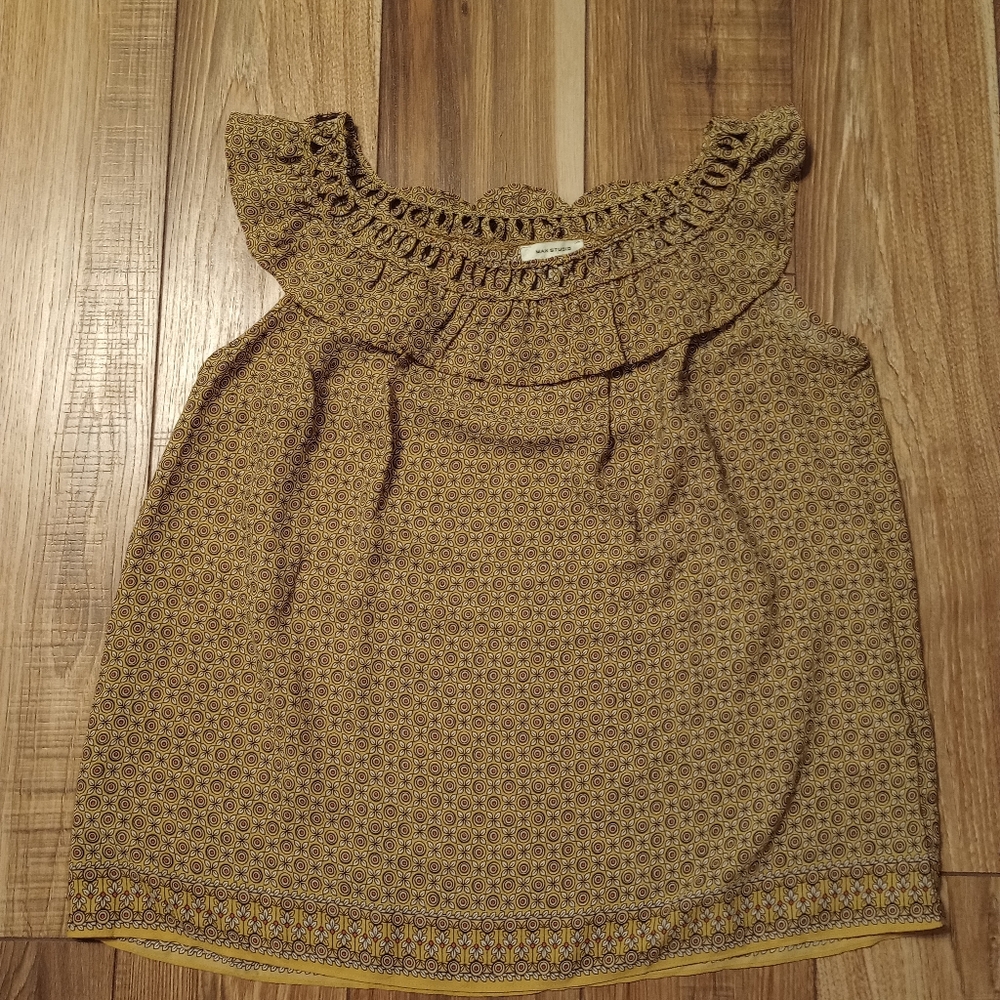 Max Studio Cap Sleeve Blouse